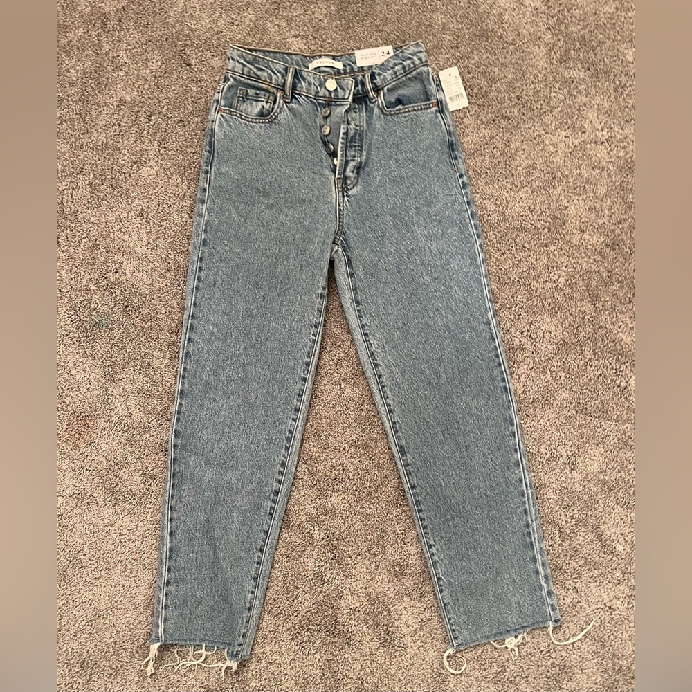 Pacsun High Rise Straight Jeans